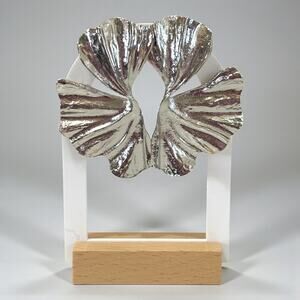 Big Leaf Metal Earring